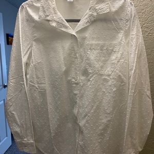 White button down shirt